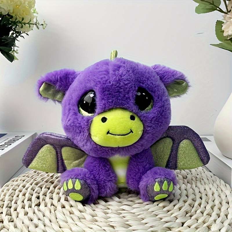 Plush Toyss color Purple Add Brown