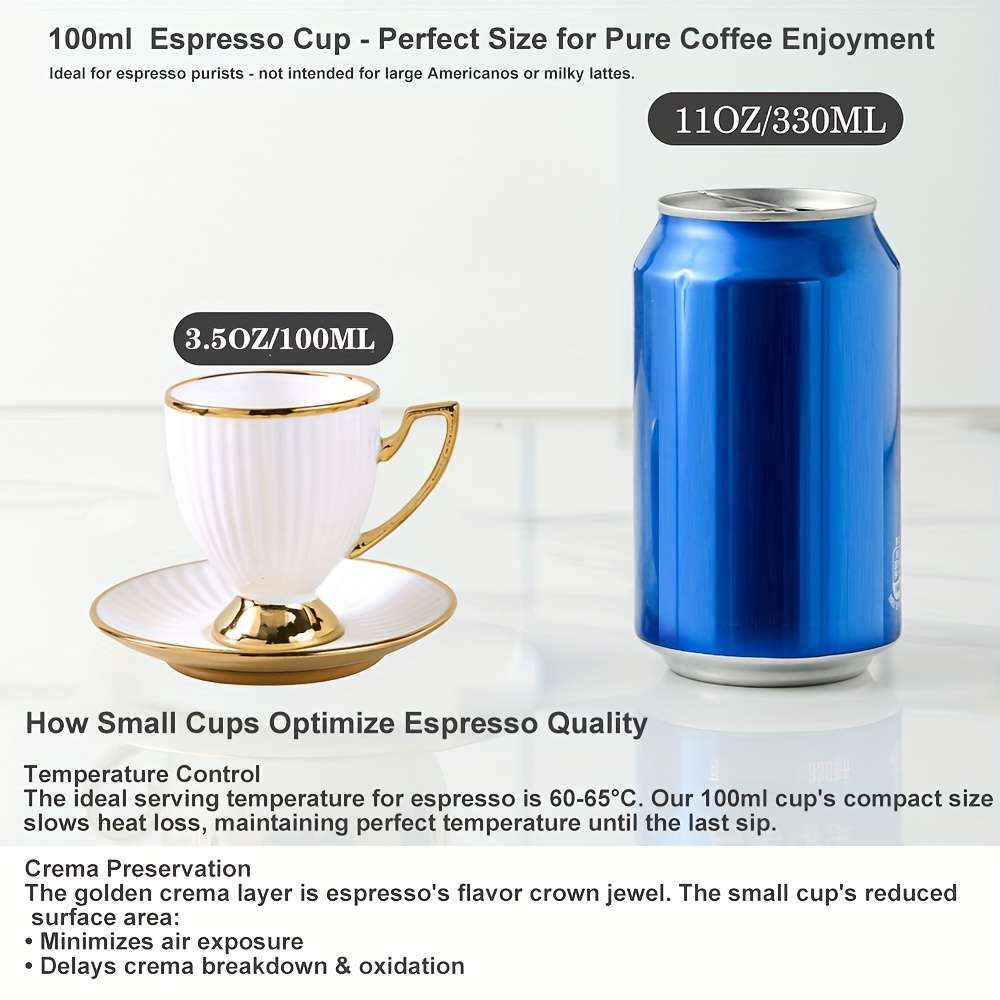 Water Cup Color 6 Cup And Saucer Striped Goblet