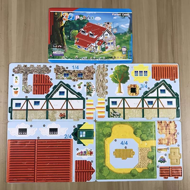 Building Toy Architectural Model Toy Set Model Jf A006