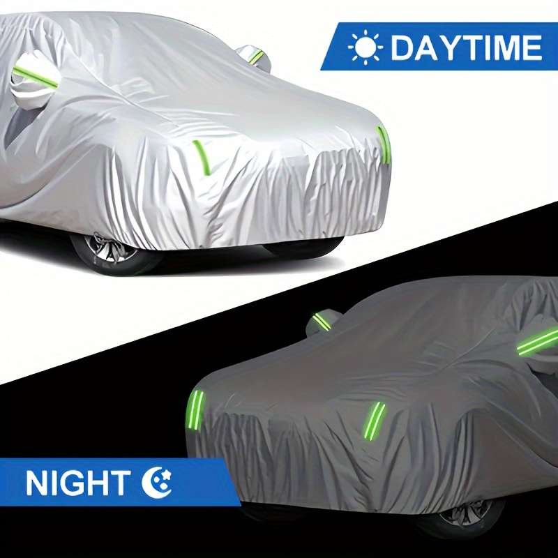 Car Cover Color Silvery Model For 2 Doors