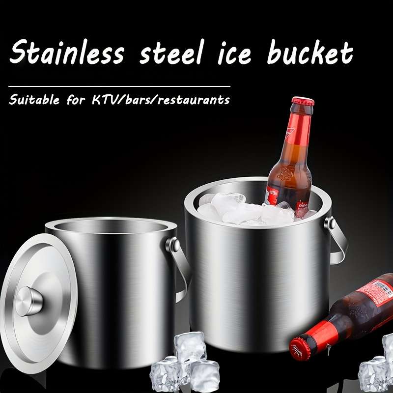 Ice Bucket Quantity 2Pcs  Ice Bucket 70Ozclip