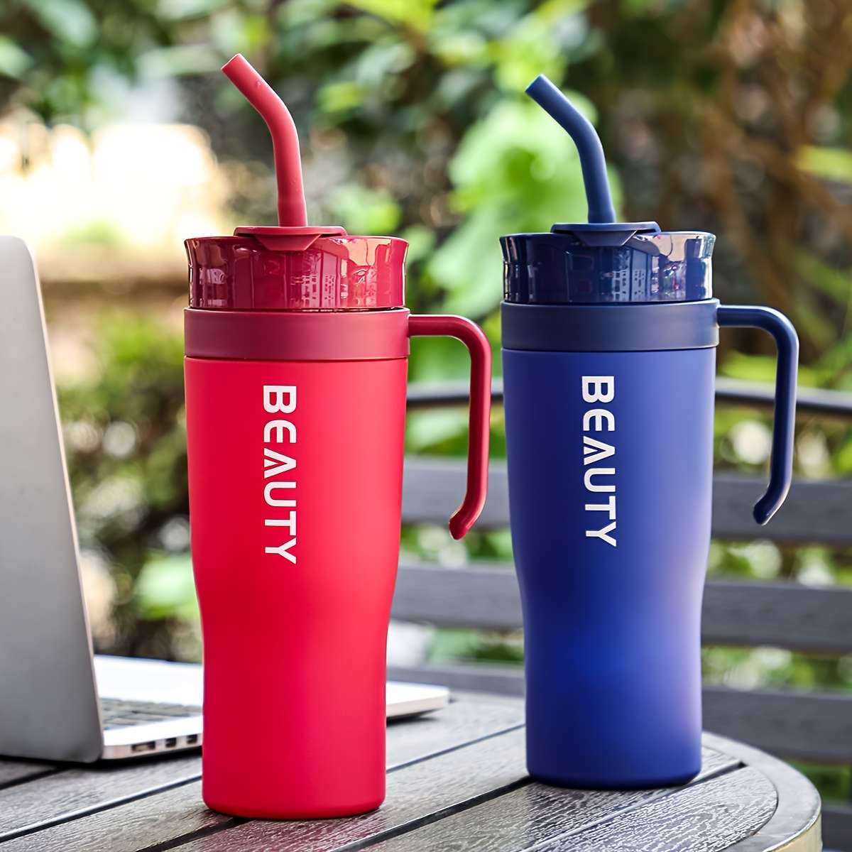 Water Cup Color Deep Red 600Ml