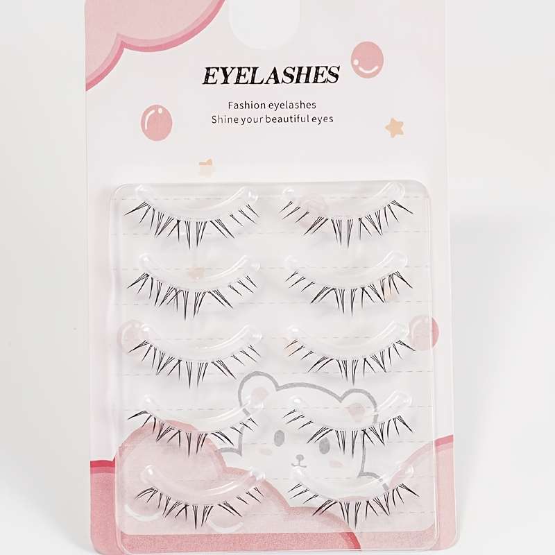 False Eyelashes Color Black