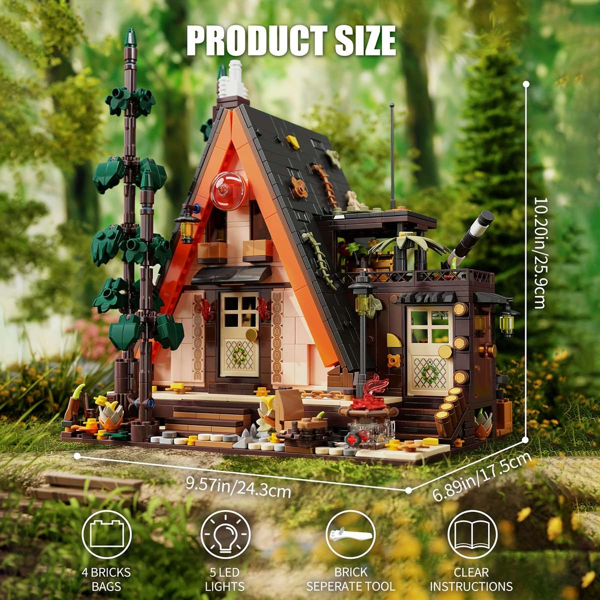 3D Building Model Puzzle Set Model Tgl T2144