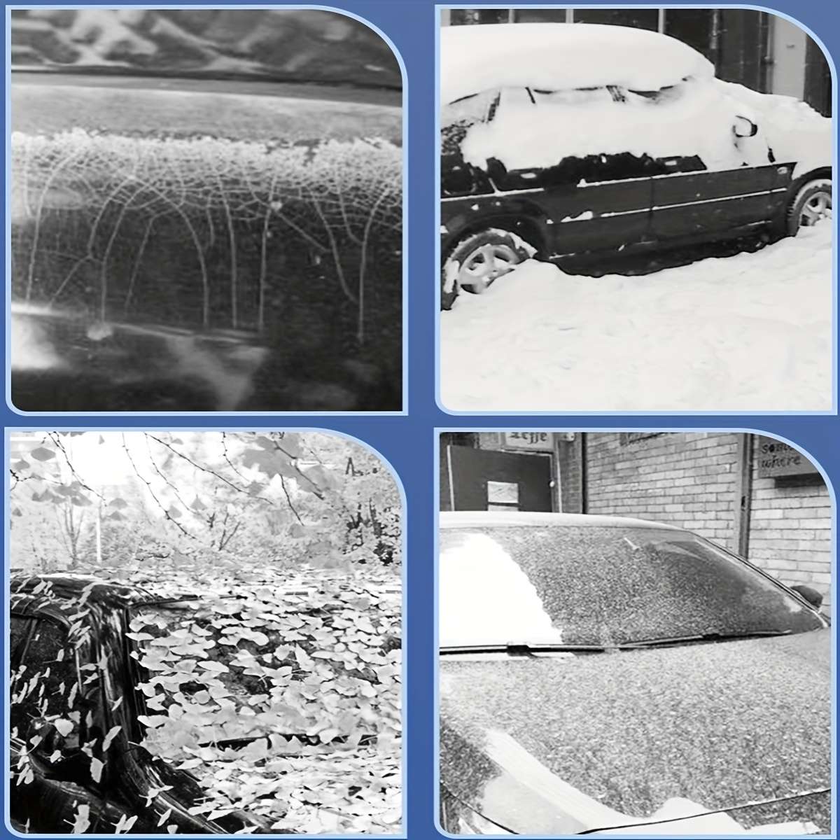 Car Cover Color Transparent Quantity 5Pcs