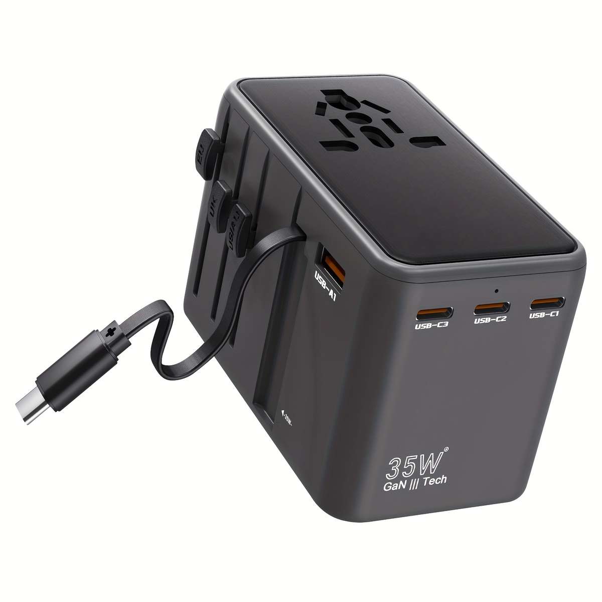 Reliable Voltage Portable Power Adapter With Usb Fast Charging For Off-Grid