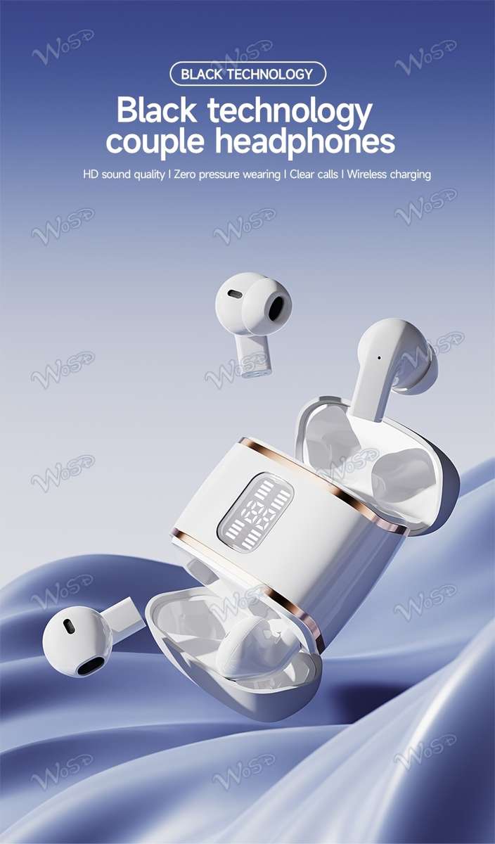Rechargeable Wireless Earbuds Headphones Headset