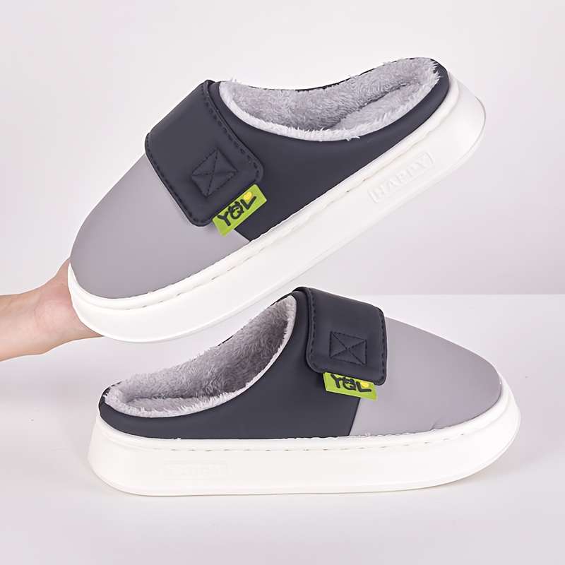 Cotton Slippers Color Grey Sizeuk 8.5-9