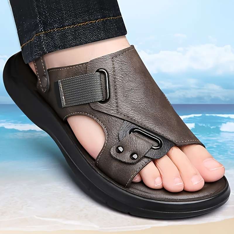 Sandals Color Black Size Uk 8.5 Wide