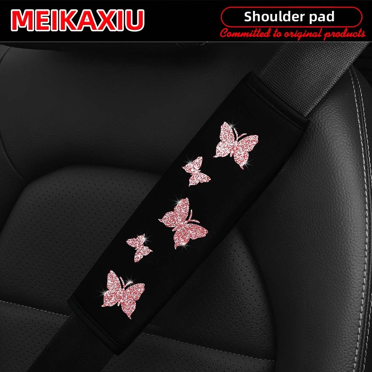Car Seat Belt Covers Drakgray