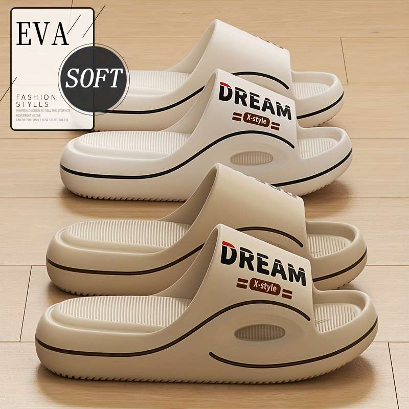 Men Slippers Summer Style Black Size Uk 7.5 To 8