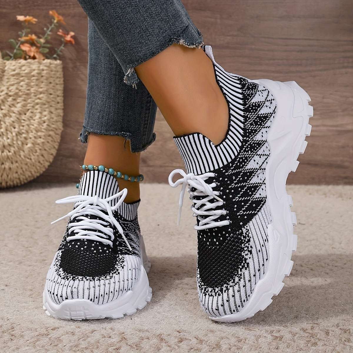 Women S Sneakers Color Black Sizeuk 4