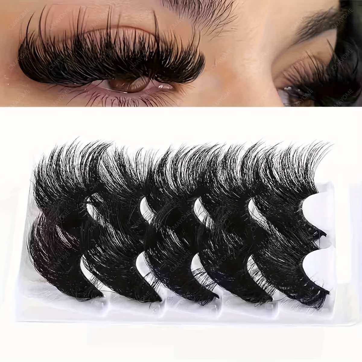 False Eyelashes Color 5P 86 Thick Formula