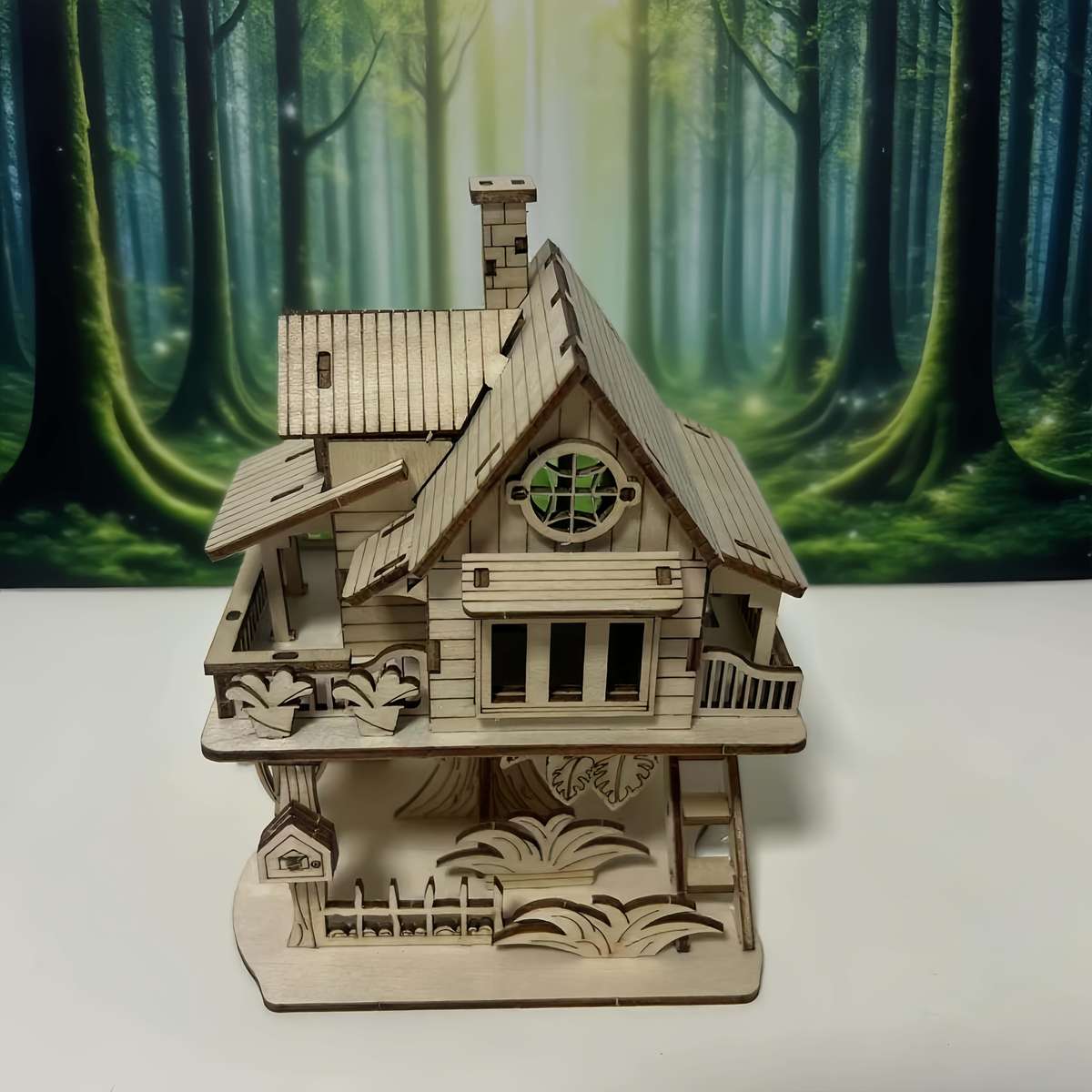 Building Toy Architectural Model Toy Set Items Tree House