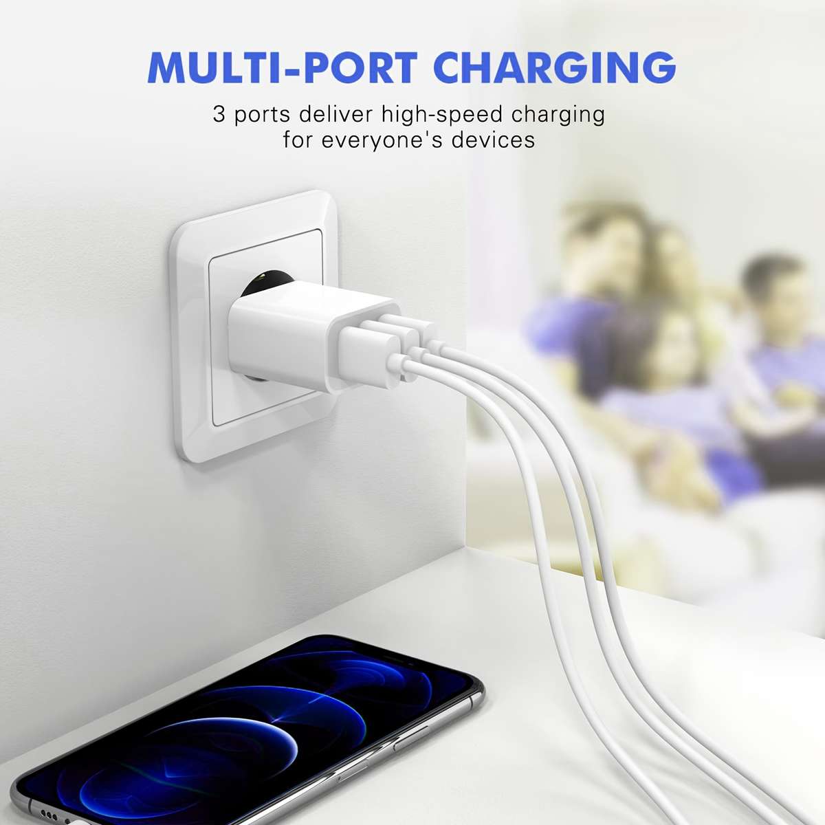 Charger Items White Chargerx3