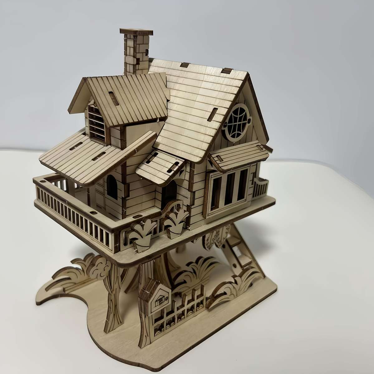 Building Toy Architectural Model Toy Set Items Tree House