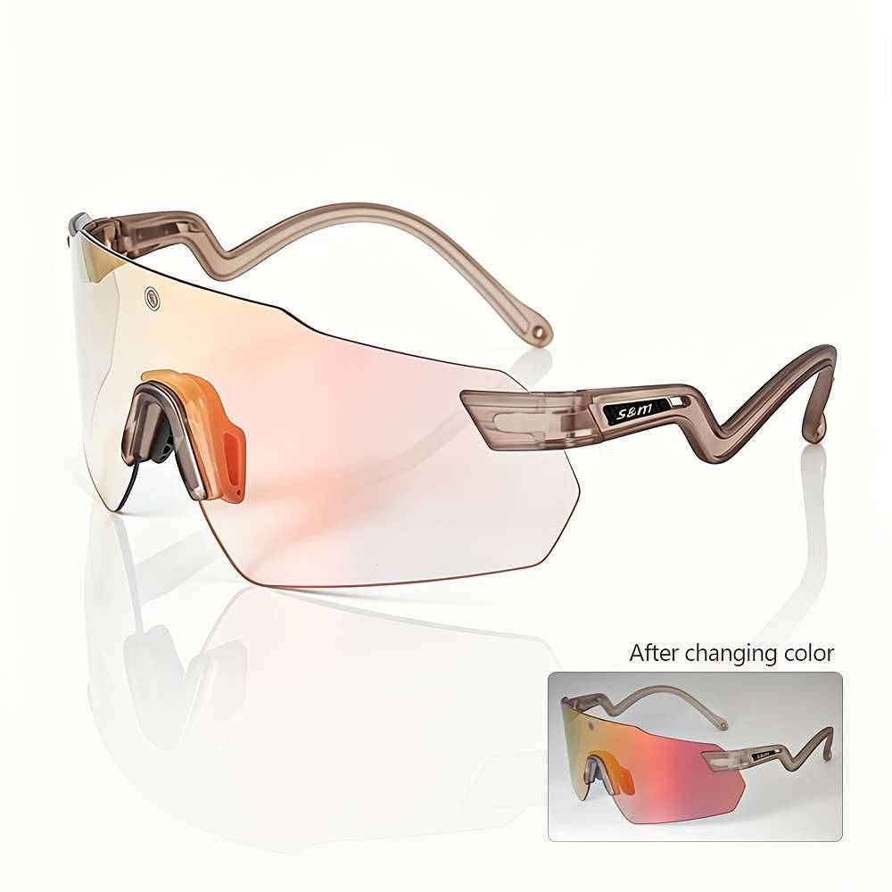 Cycling Glasses Color Transparent Purple