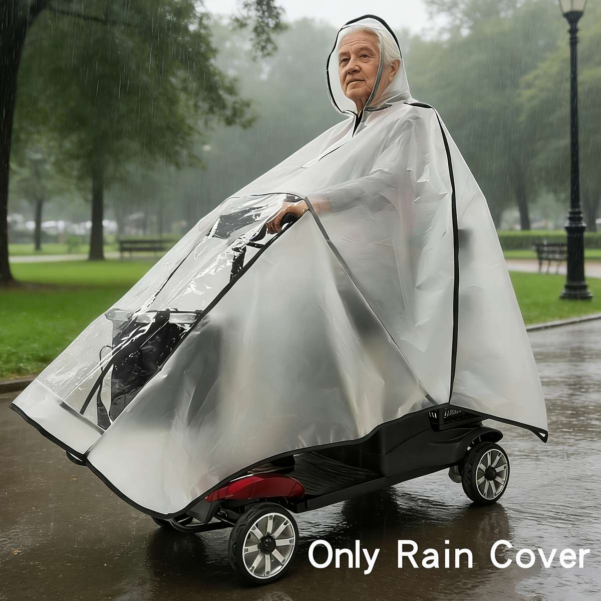 Raincoat 1 Piece Of Fourwheel Drive Raincoat