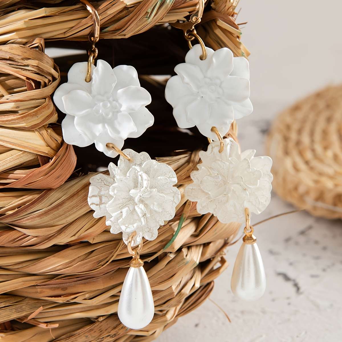 Women S Earrings Color 27212 White