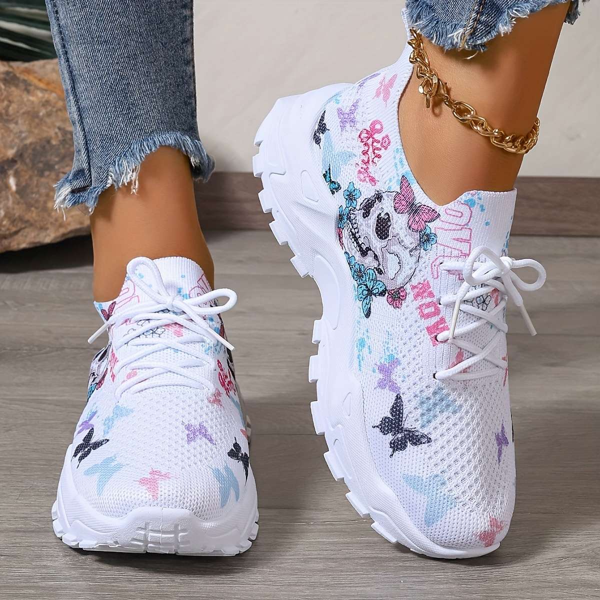 Women S Sneakers Color White Sizeuk 5