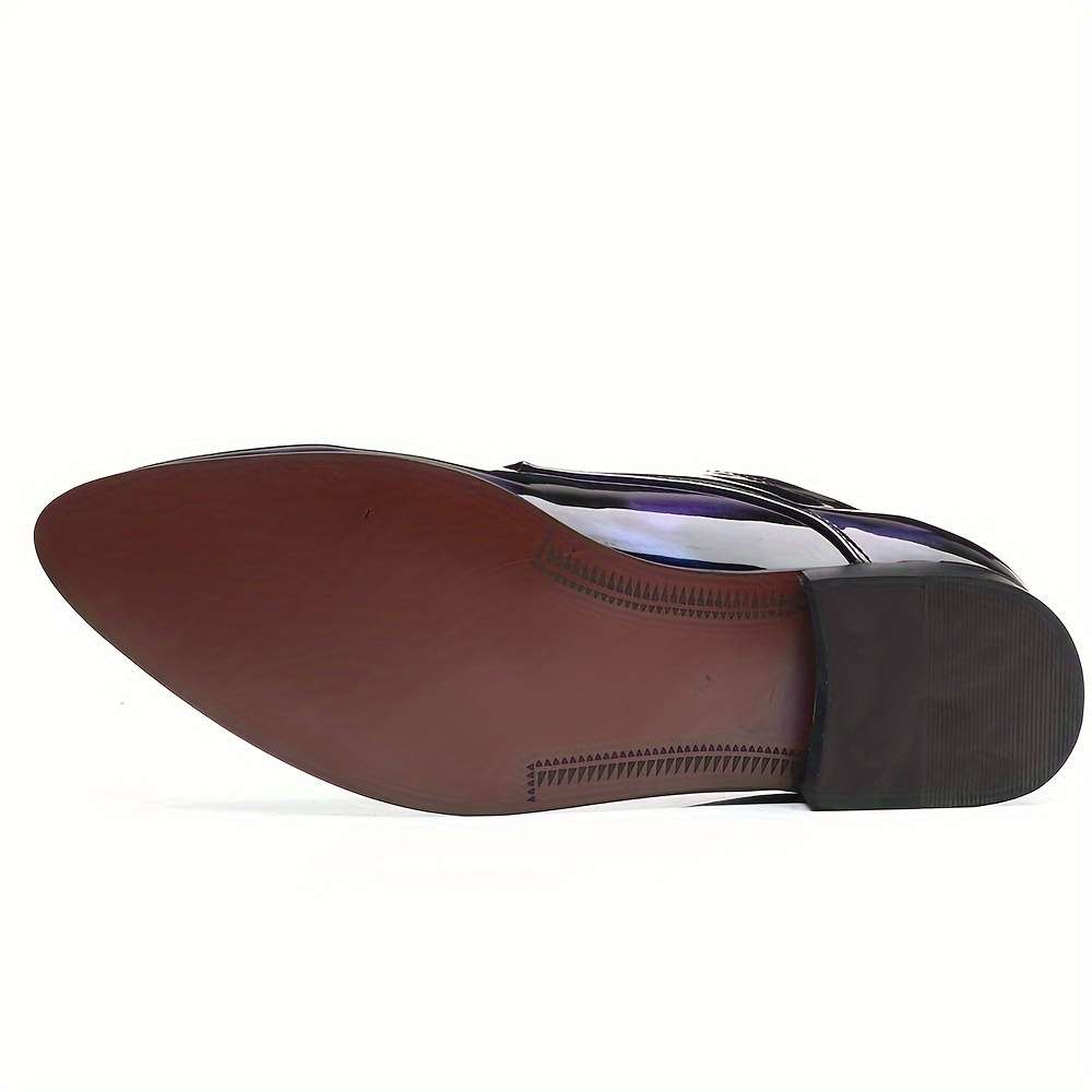 Mens Leather Shoes Color Blue Sizeuk 7.5