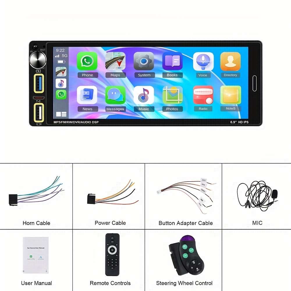 Car Audio  Entertainment System Quantity Car Mp5 Player