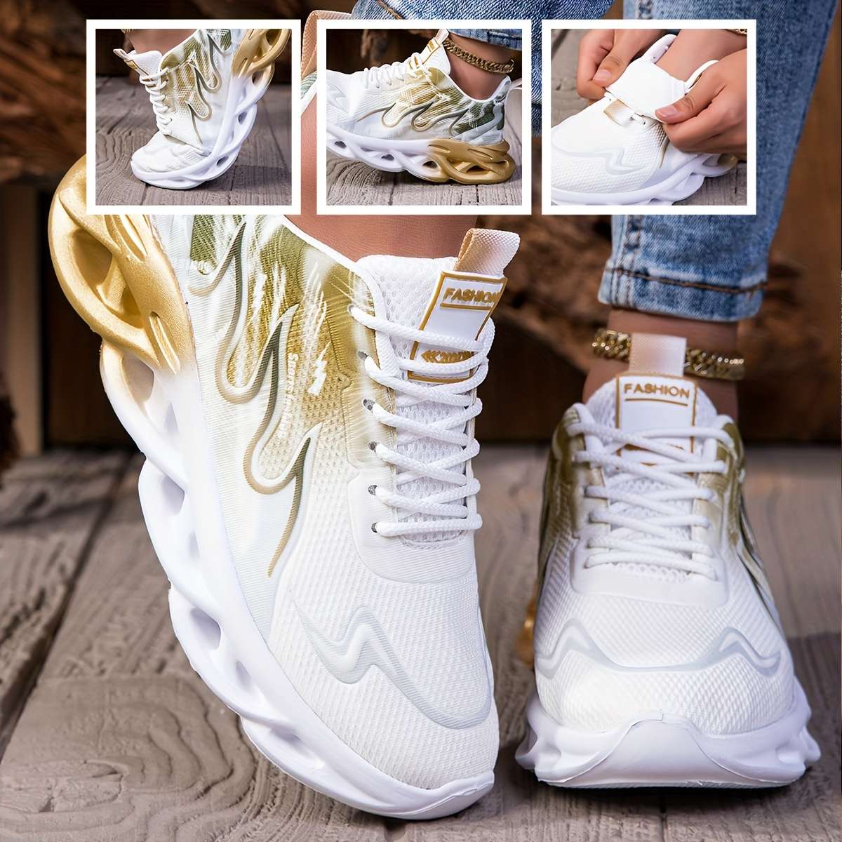 Sneakers Color Yellow Sizeuk 7