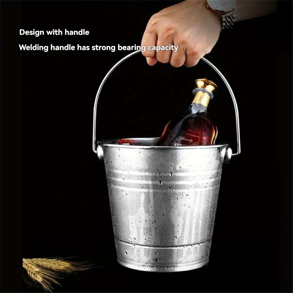 Ice Bucket Color Silvery Size1.5L