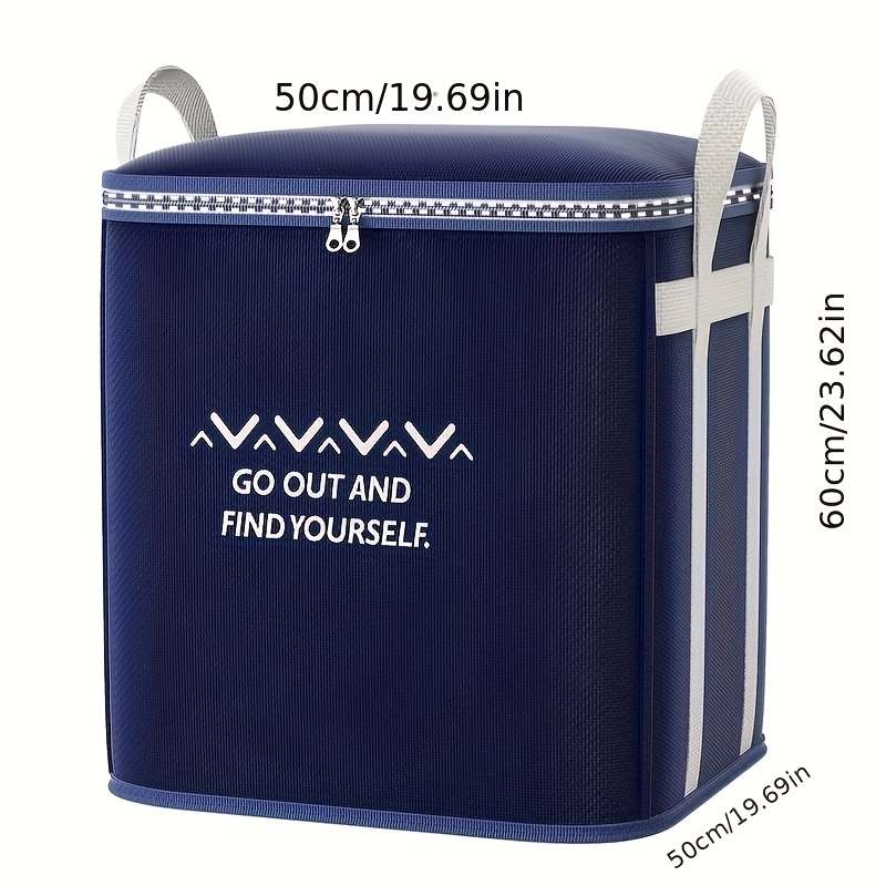 2Pcs Extra Large Classic Navy Blue Storage 2Pcs Navy Blue Oversized 180L