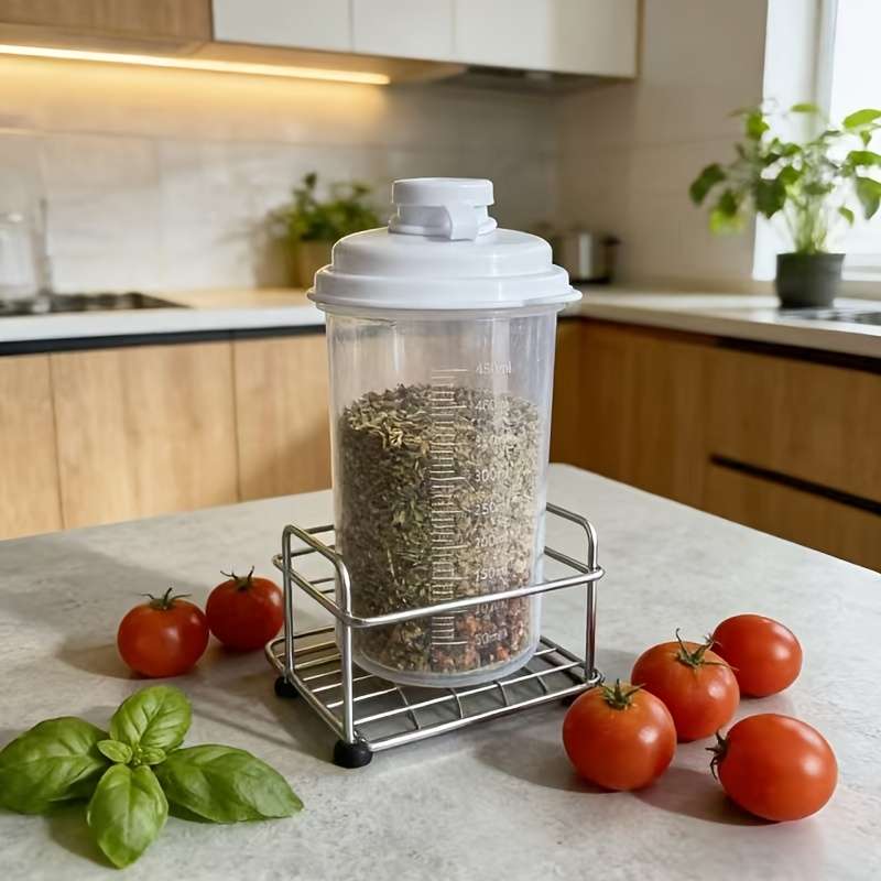 Sealed Jar Color White Quantity4Pcs 2 Lids  2 Containers