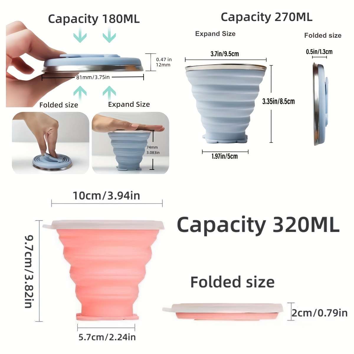 Water Cup Color Gray Size180Ml