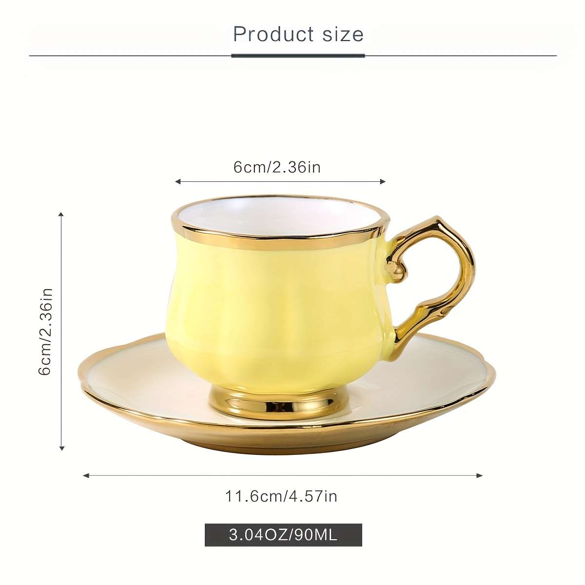 Water Cup Quantity 6 Cups And Saucers Lotus Cups 6 Colors