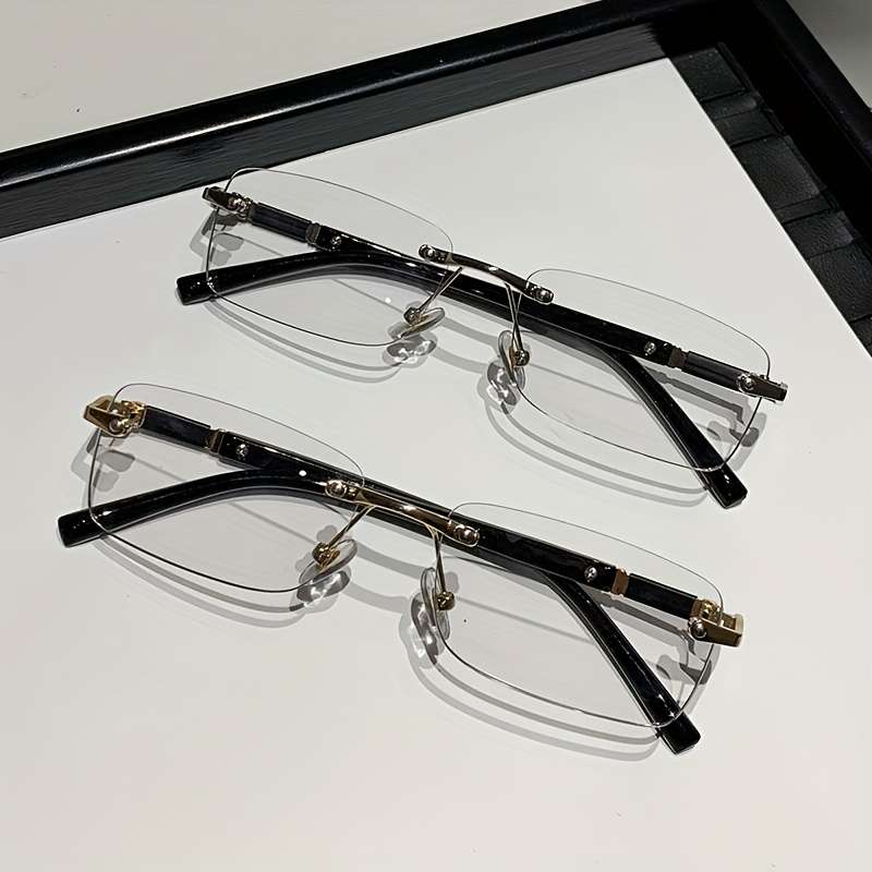 Mens Glasses Color Silvery2 Pack