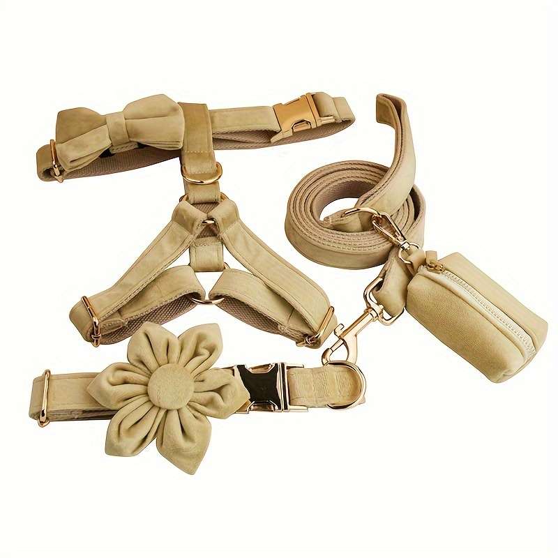 Dog Leash Color Naked Velvet 6Pcs Size M