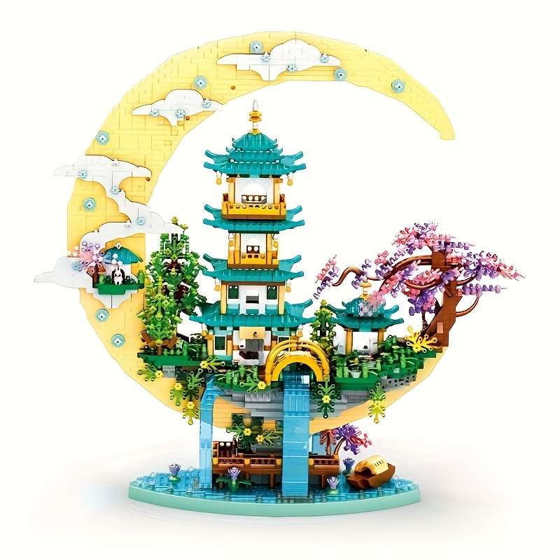 Building Toy Architectural Model Toy Set Model Guanghan Palace