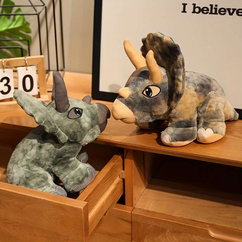 Plush Toyss color Camel colored horns