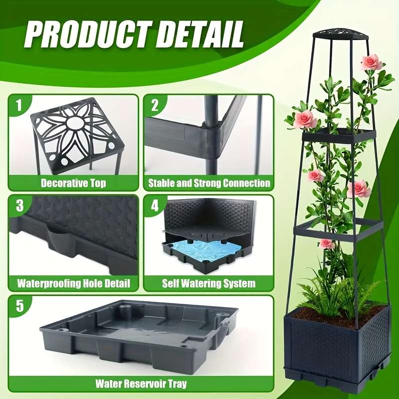 Flowerpot Model 2Pc Three Layers A