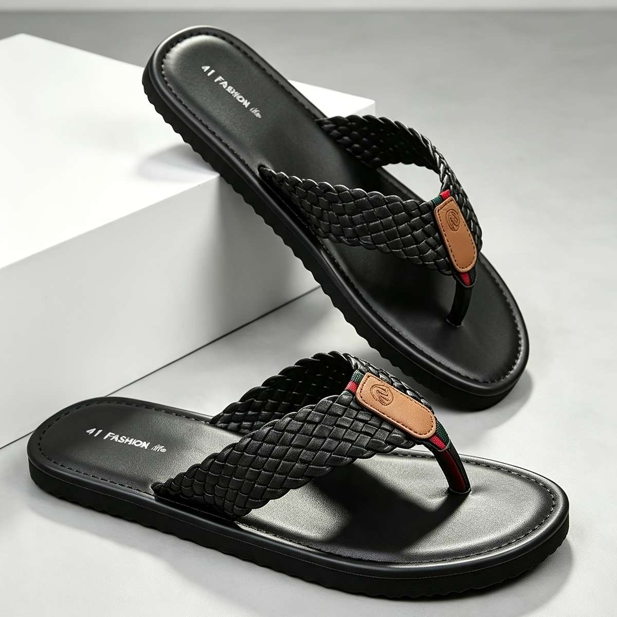 Sandals Color Black Size Uk 8