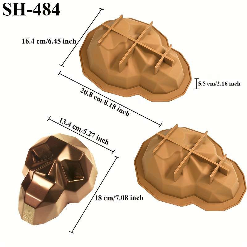 Suitable For Baking Molds Model 2 Piece Halloween Sh 486