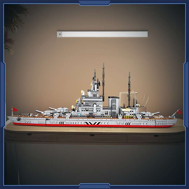 3D Jigsaw Puzzle Model Ship Style 1420Pcs Warship Model