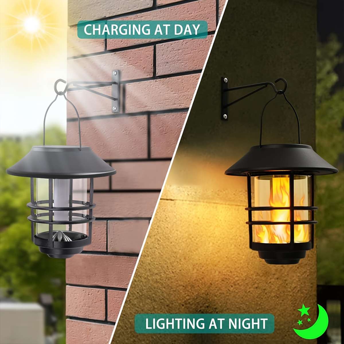 Solar Emergency Lights Quantity 2Pcs