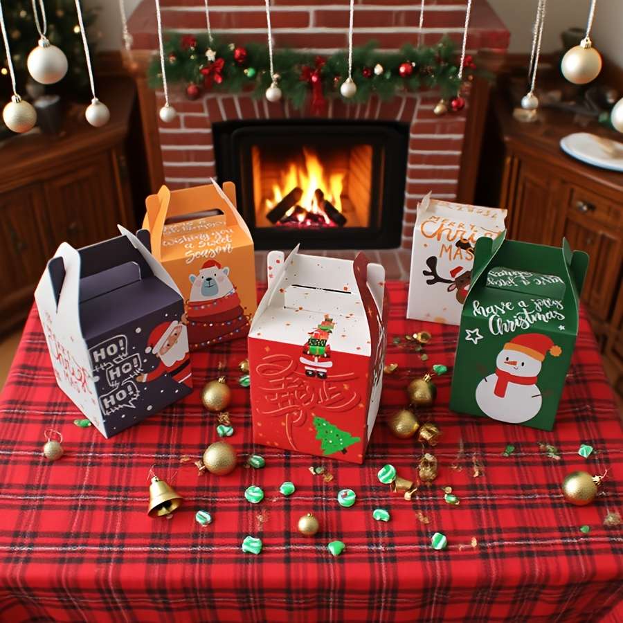 Christmas Gift Boxes Quantity 6Pcs