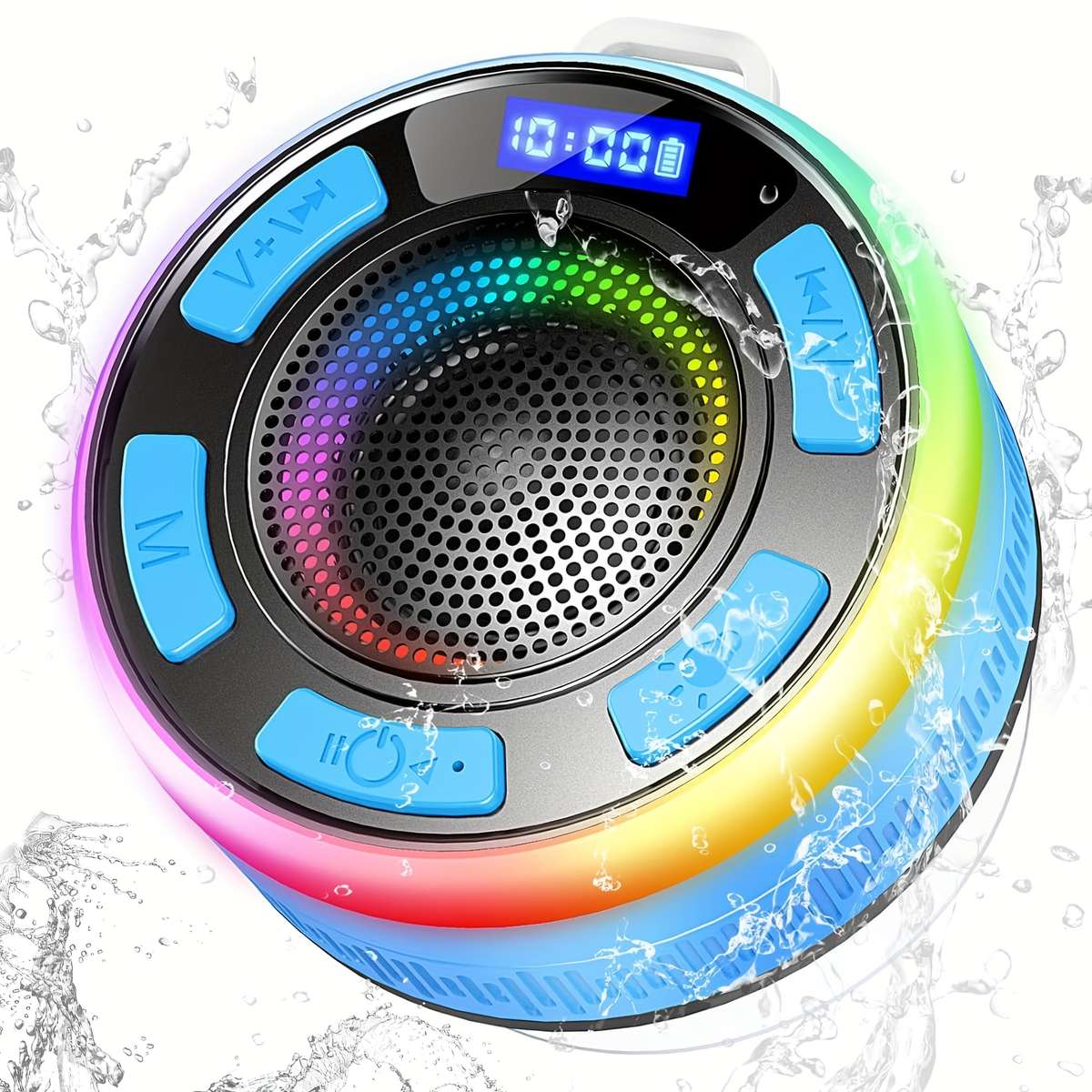 Smart Featuring Crystal Sound [Ipx7] Portable Wireless Speaker For Karaoke
