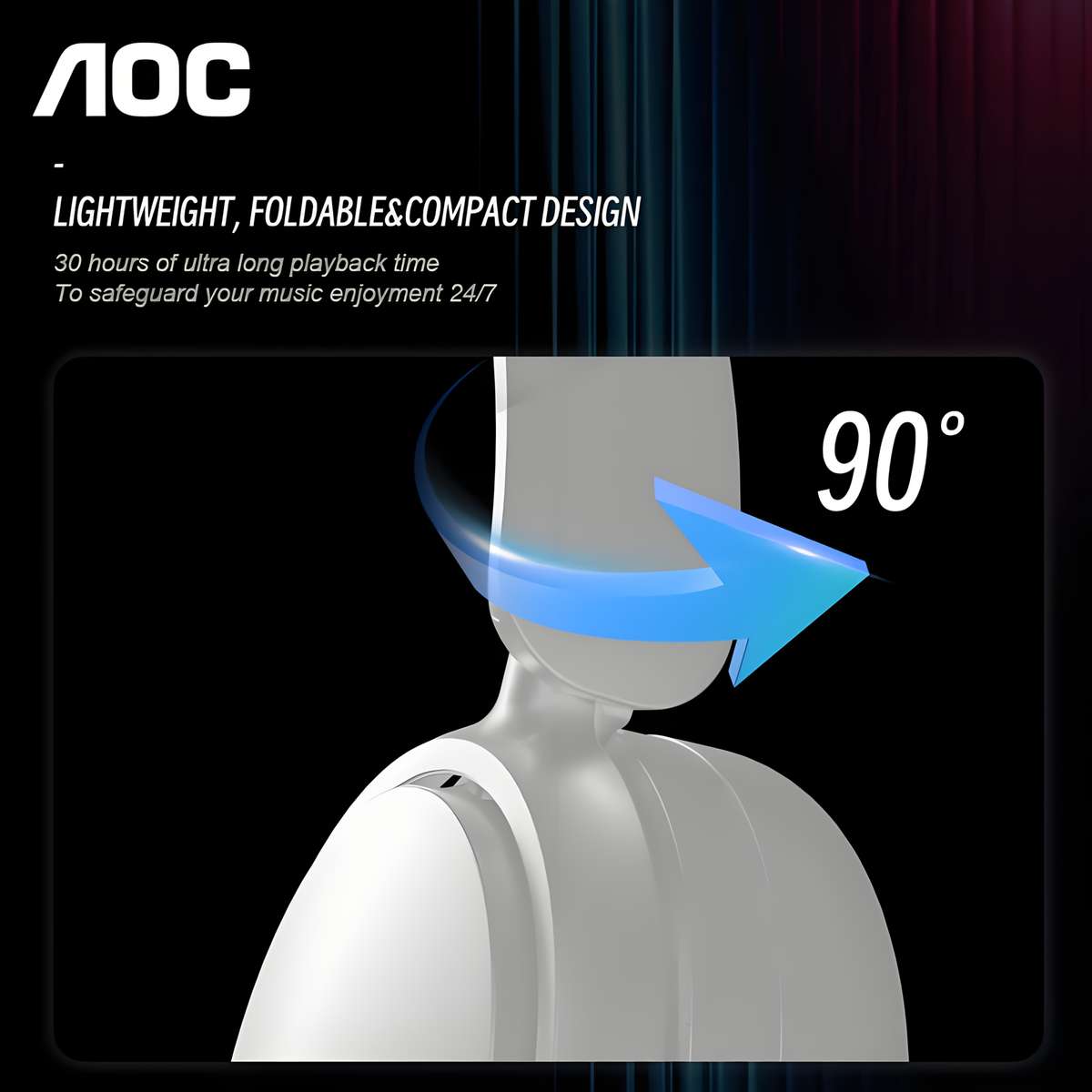 Headset Headphones Over Ear