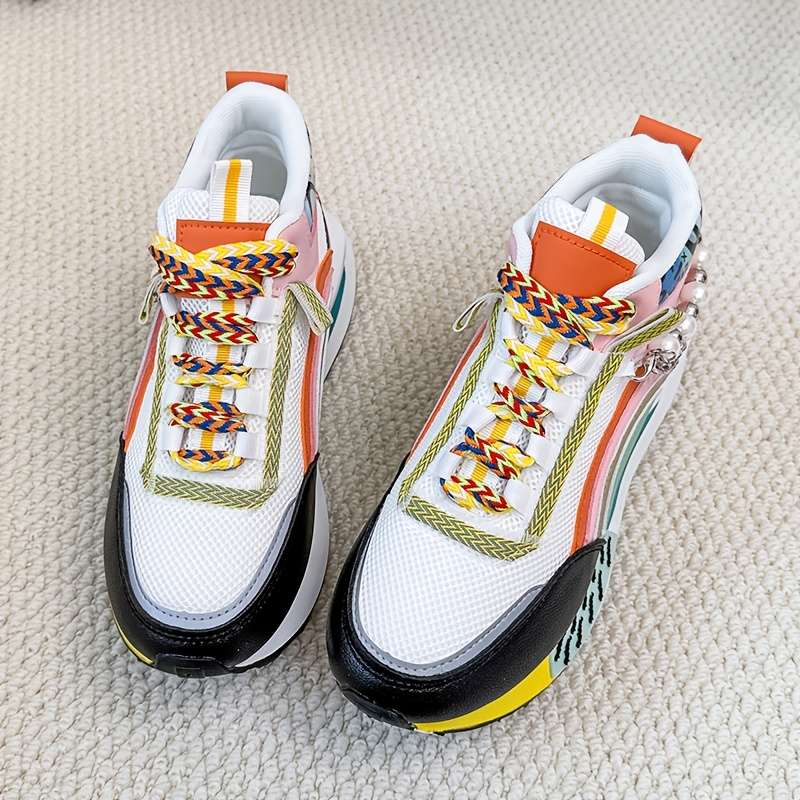 Women S Sneakers Color Black Orange Sizeuk 4.5