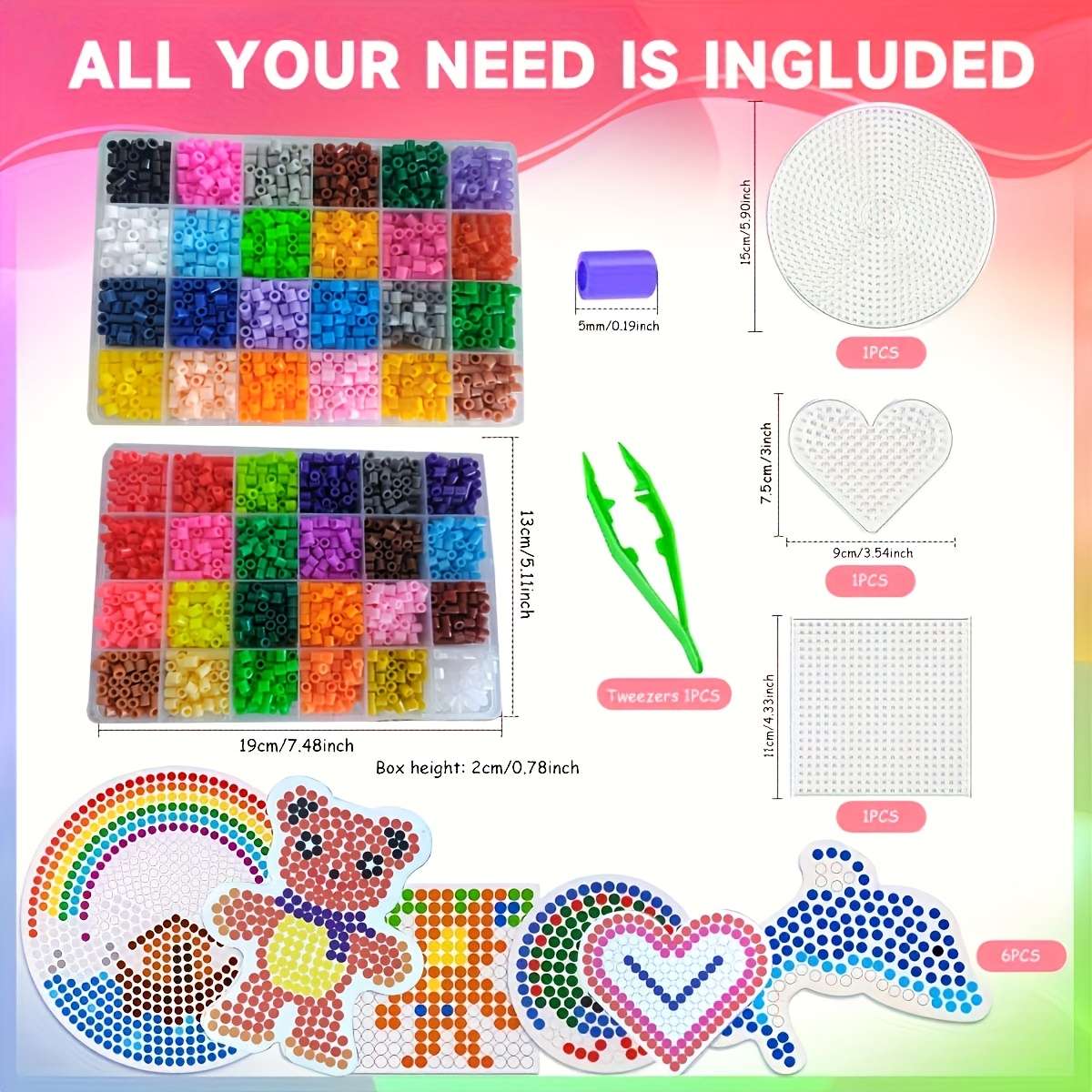 Perler Bead Set 48 Colors