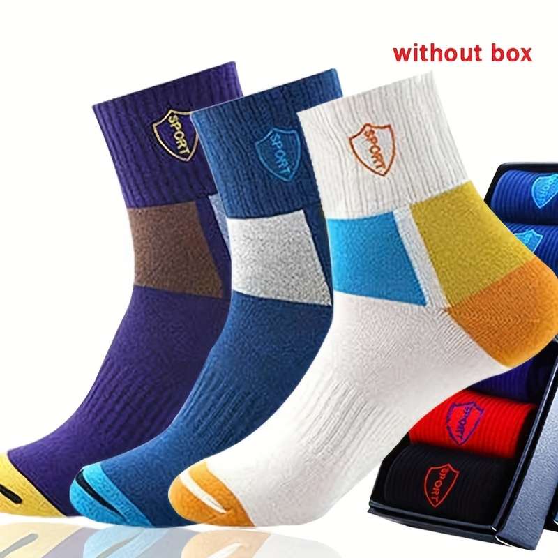 5 Pairs Mixed One Size High Elastic Socks