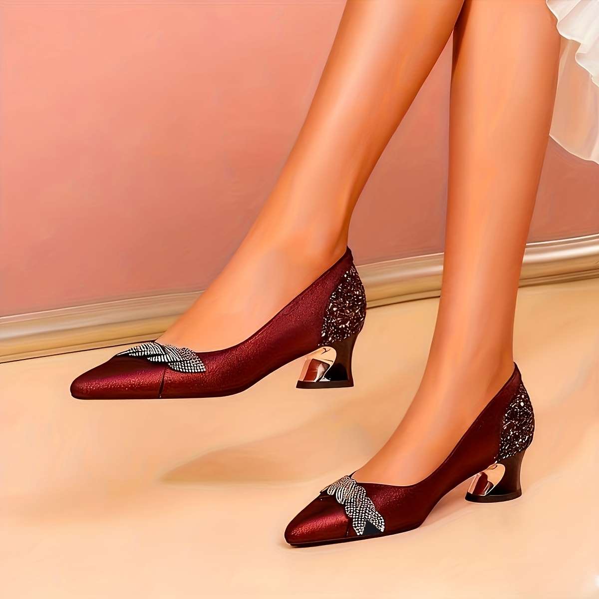 Women S High Heels Color Black Sizeuk 7