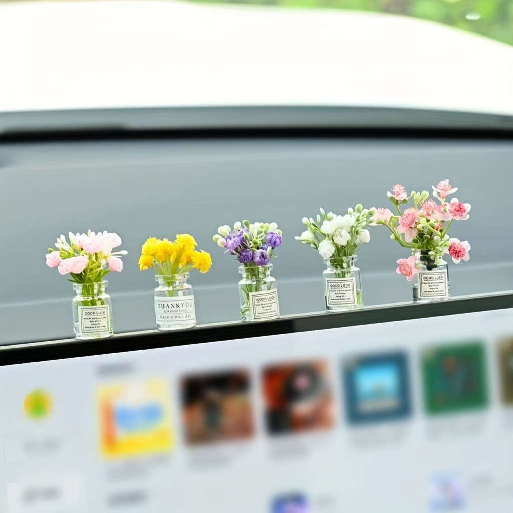 Car Interior Decor 6Pcscolor Random Style