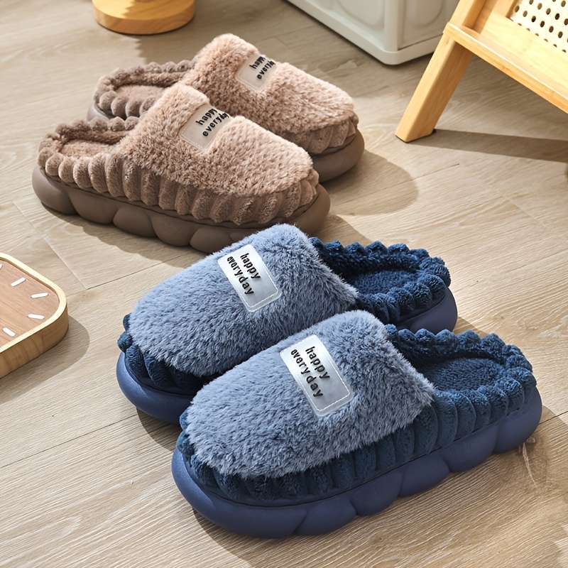 Cotton Slippers Color Grey Sizeuk 6.5-7